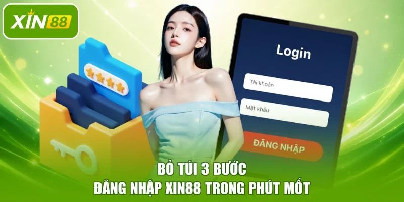 Bỏ túi 3 bước đăng nhập XIN88 trong phút mốt