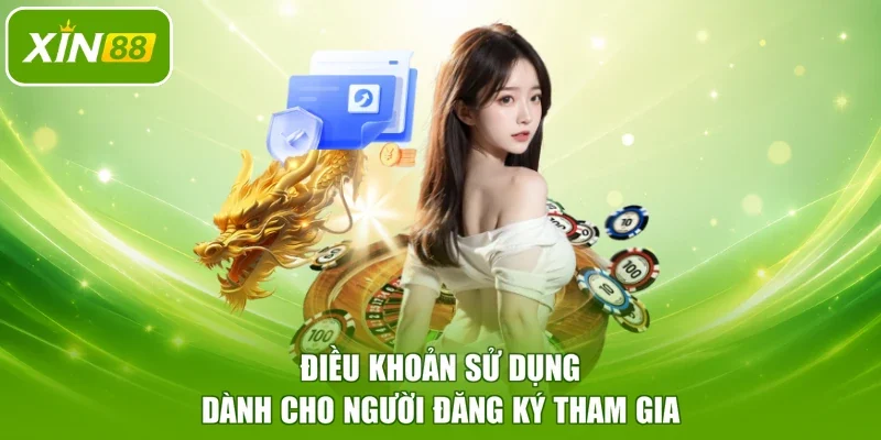 Điều khoản sử dụng dành cho người đăng ký tham gia