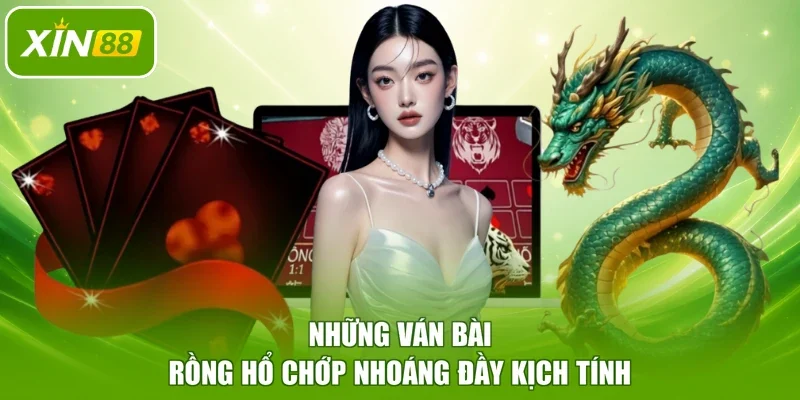 Những ván bài Rồng Hổ chớp nhoáng đầy kịch tính